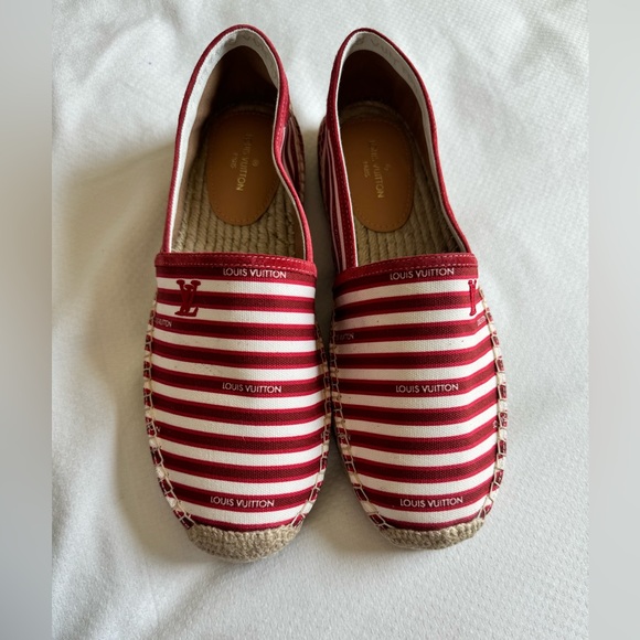 🙏LV Bidart Espadrille Shoes-Size8 - Picture 11 of 17